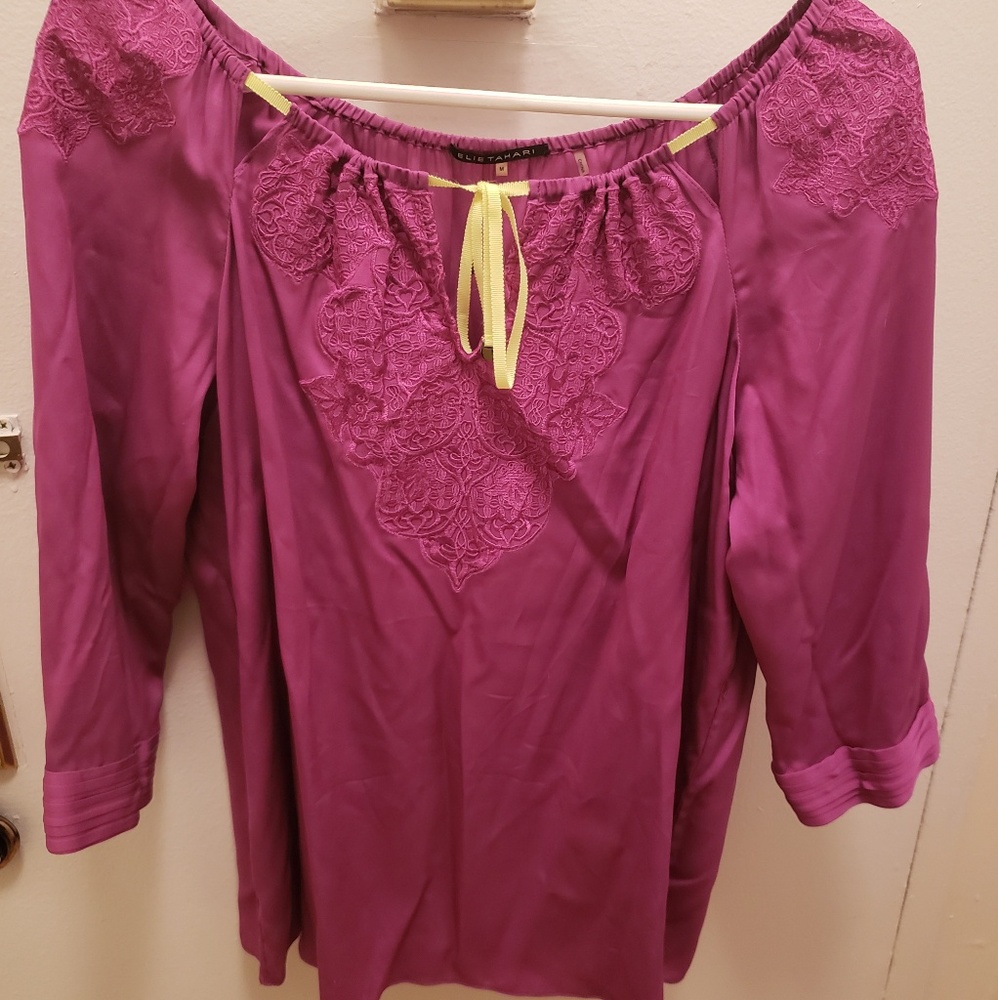 Elie Tahari silk blouse